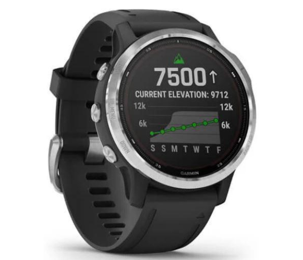 Garmin SMARTWATCH GARMIN Fenix 6S Solar Srebrny - 1465630 - zdjęcie 3